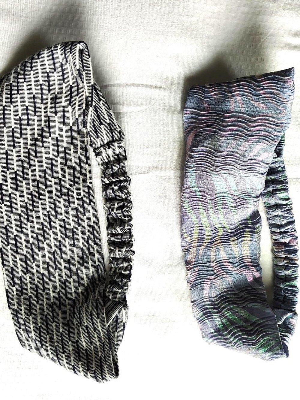 Headbands and Ponytail holder with Scarf Pretty Hair Acessories